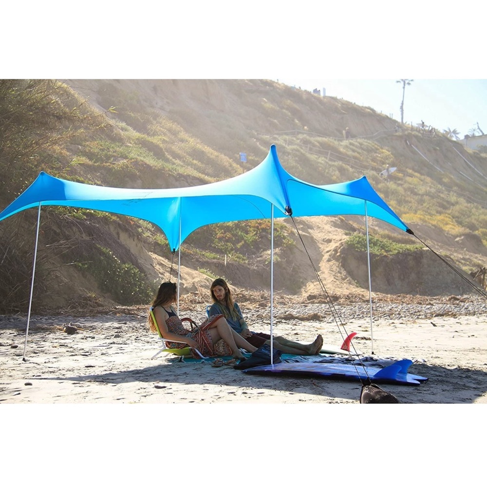 Neso Grande tent with extra poles. White. New, never used.